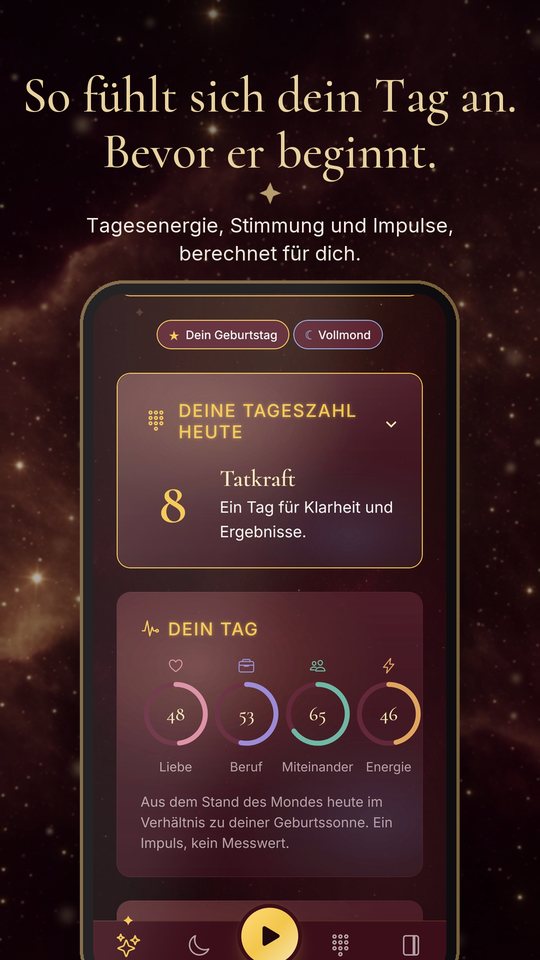 So fühlt sich dein Tag an. Bevor er beginnt.